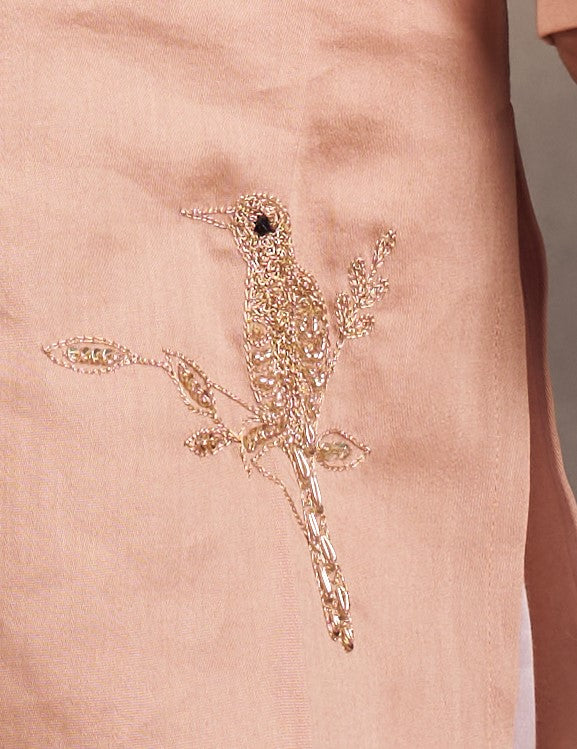 peach mirror sharara