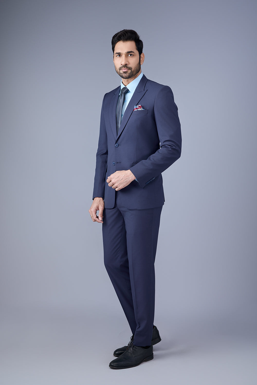 Navy Blue Corporate Suit
