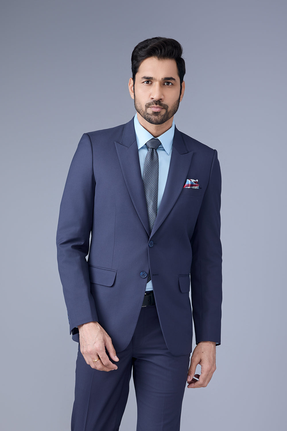 Navy Blue Corporate Suit