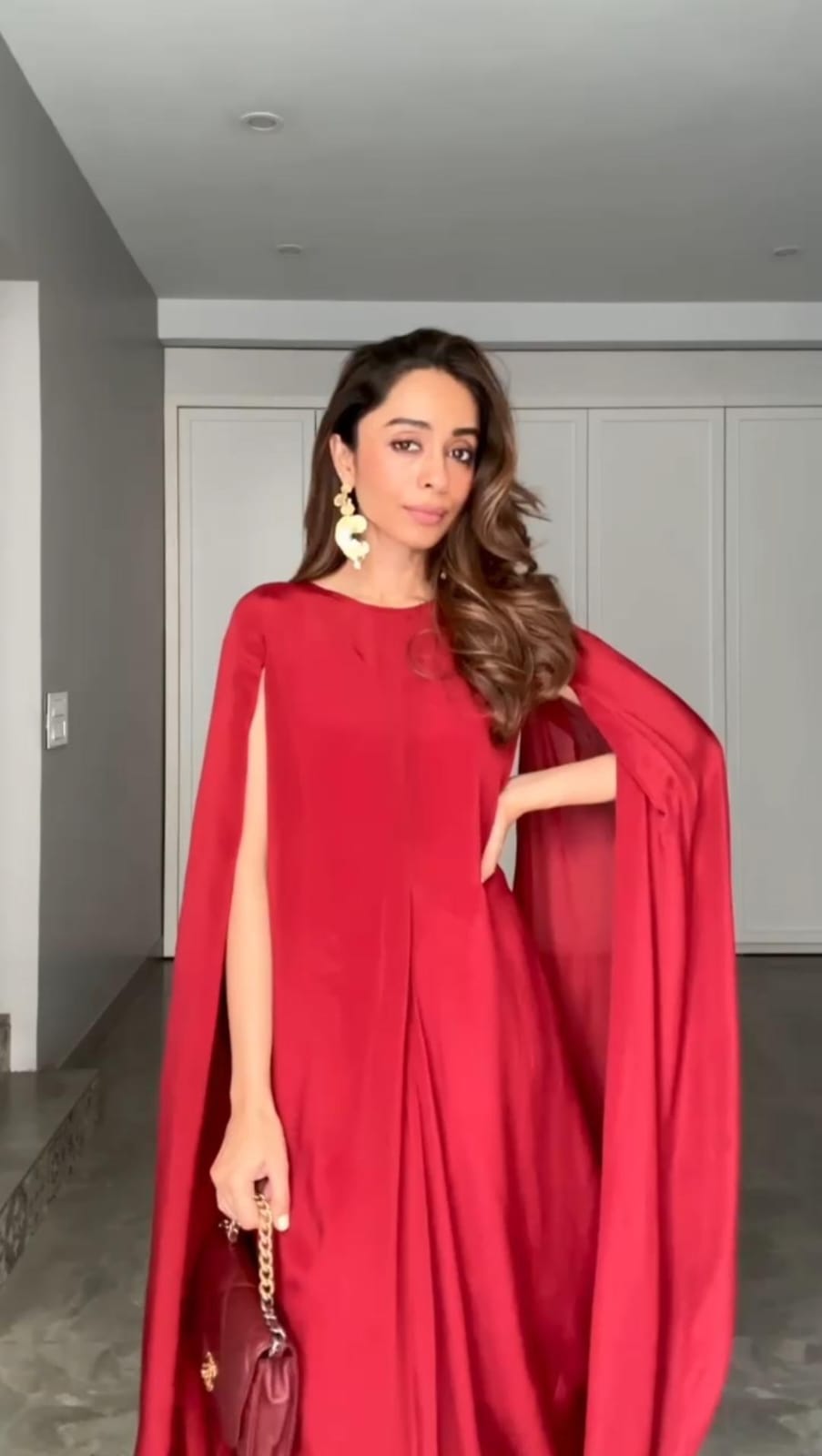 Double Cowl Dress