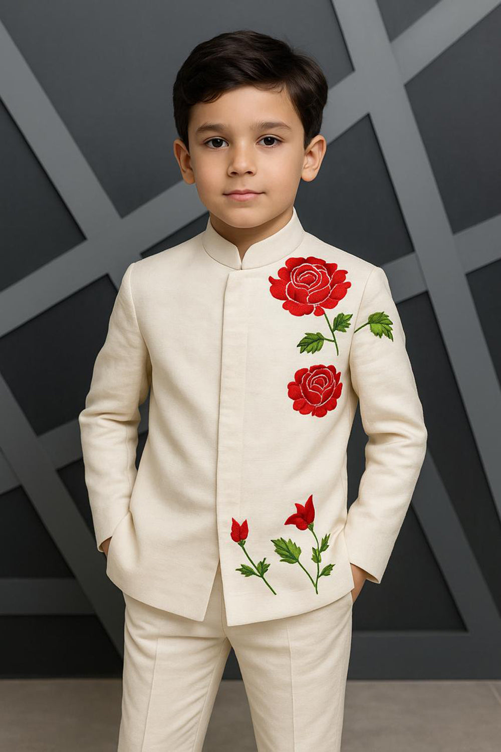 Bandana with embroidery and Pants