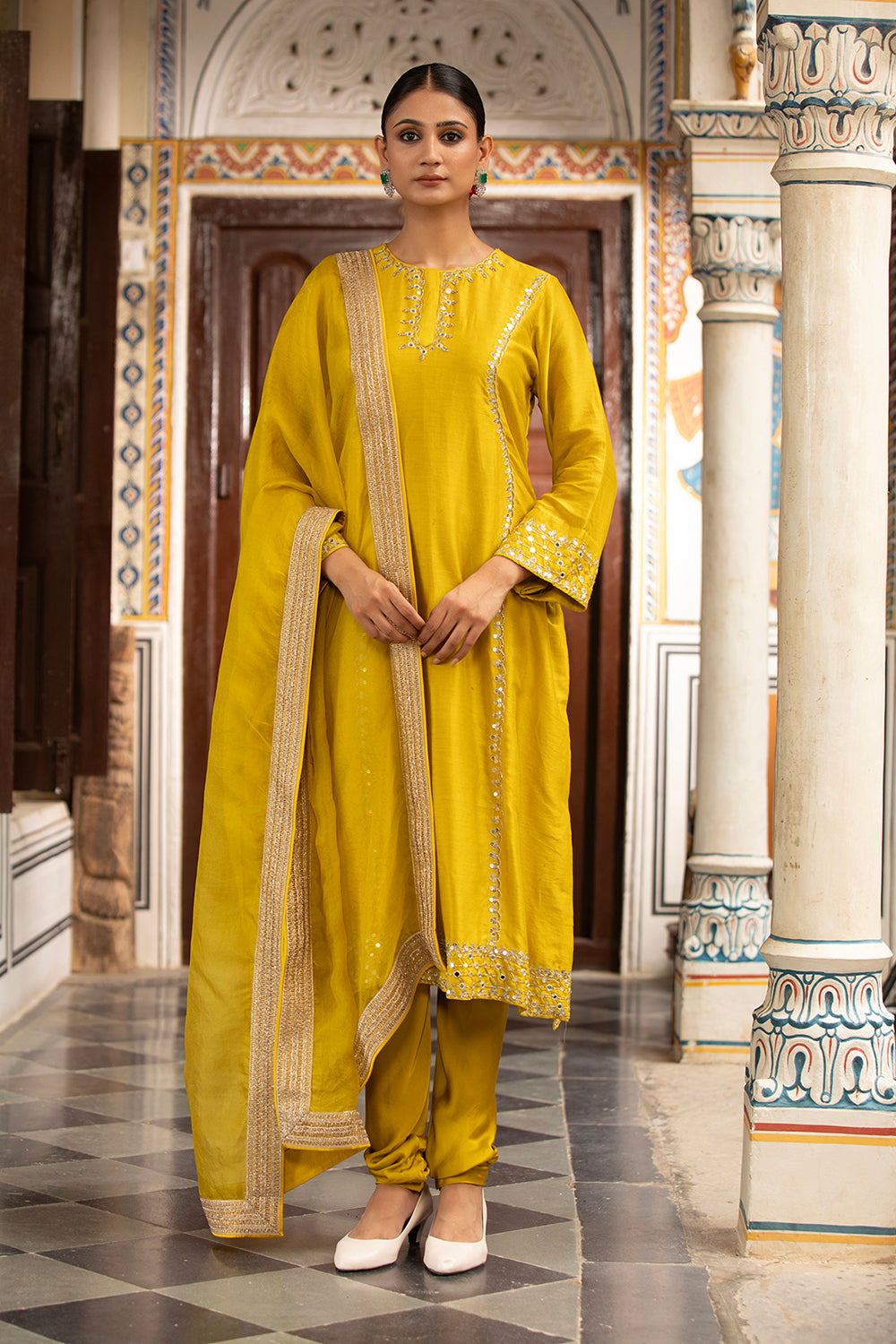 Yellow Kurta Set