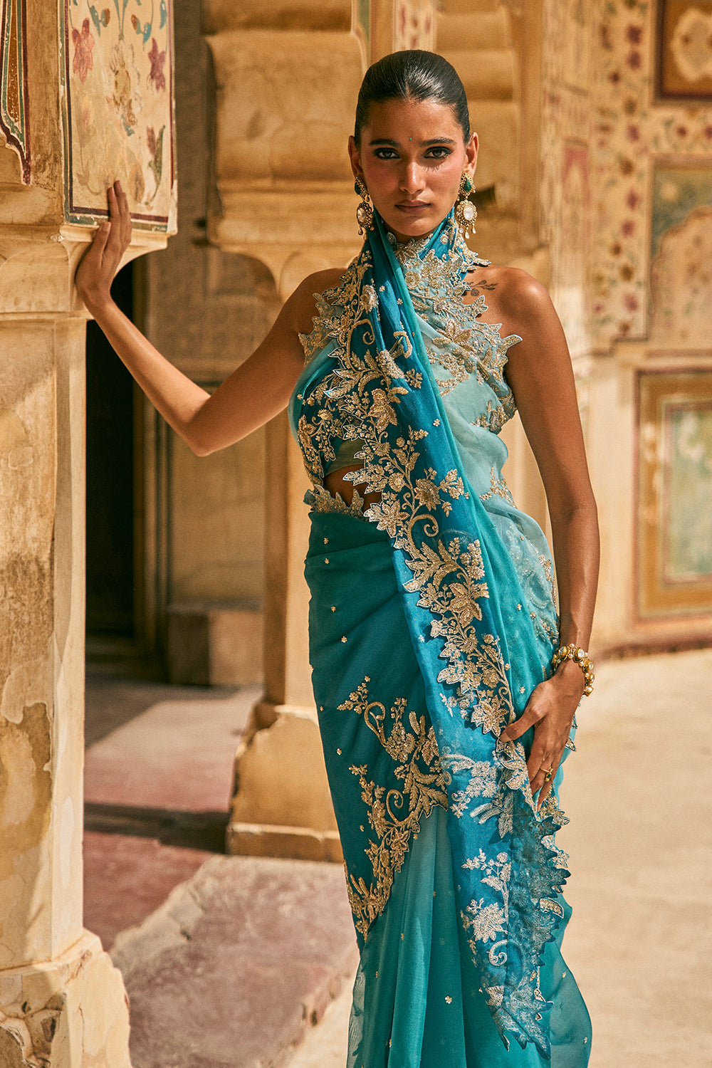 Advika Saree Set