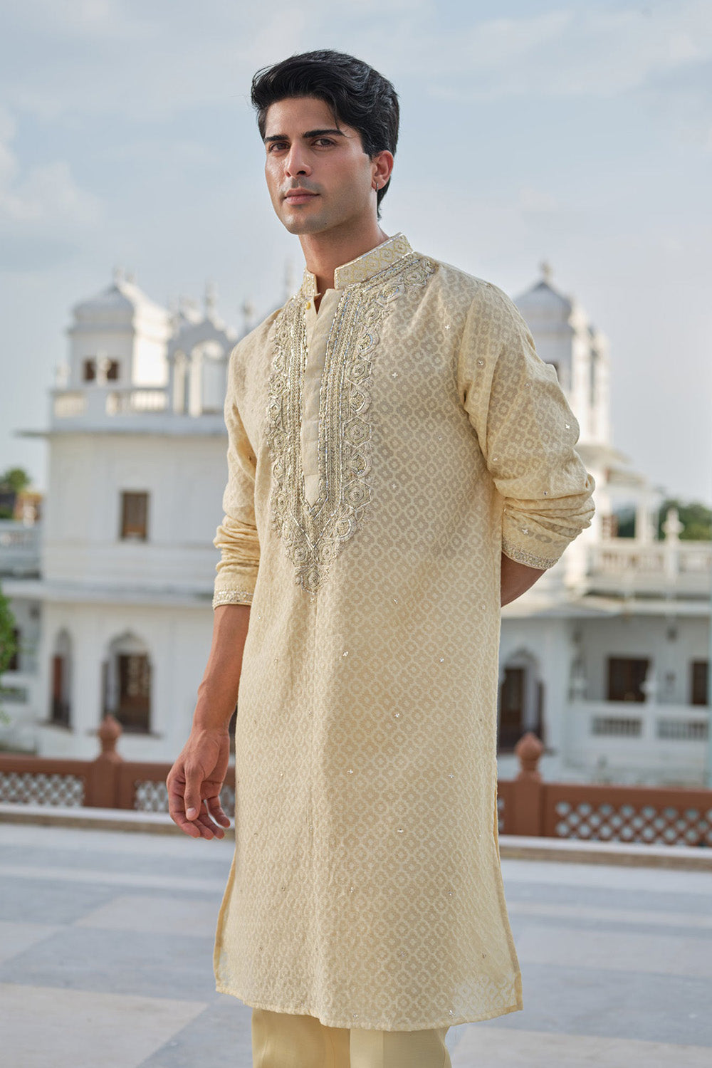 Amber Mukaish Kurta Set