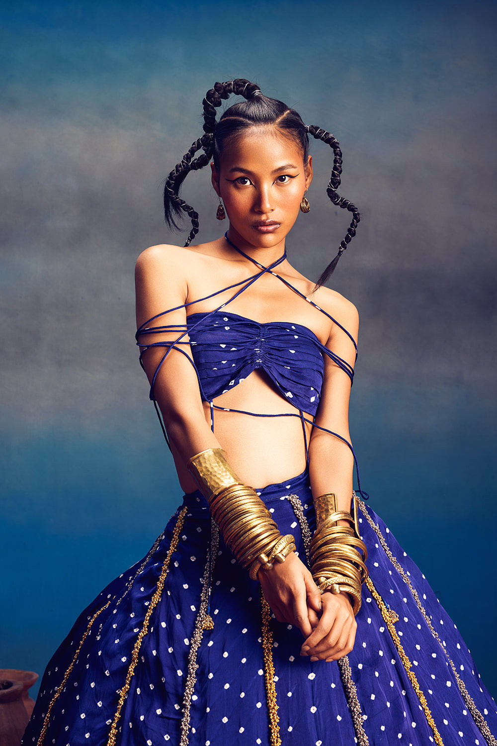 Aparna-Blue Lehnga