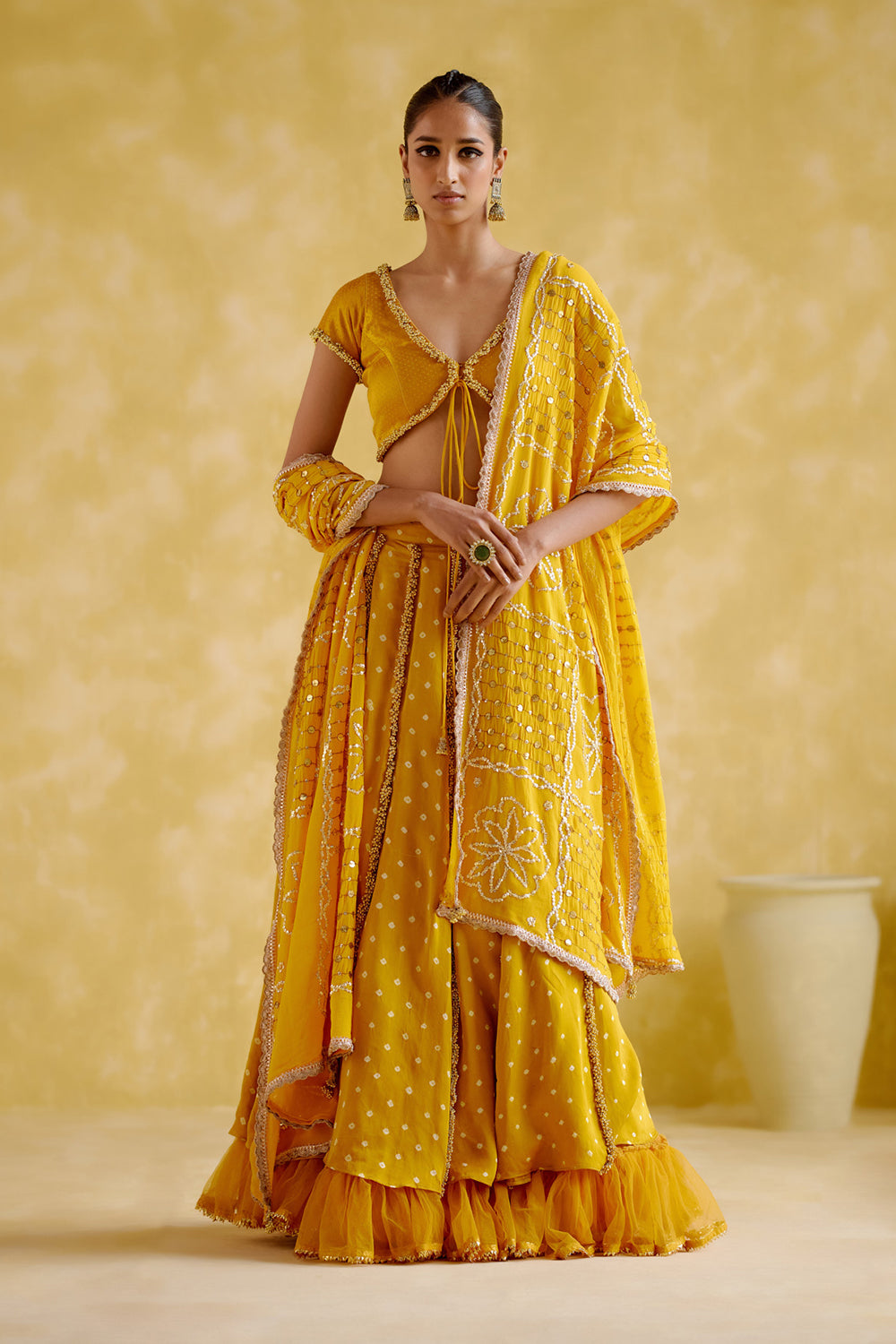 Aparna-Yellow Lehnga