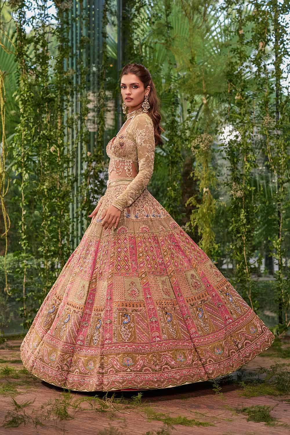 Aranya- The Forest Symphony Lehenga
