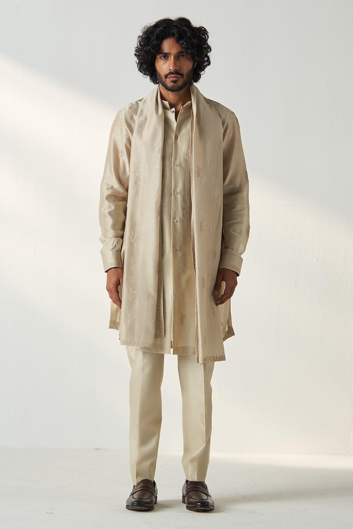 Aryan Kurta Pant Stole Set