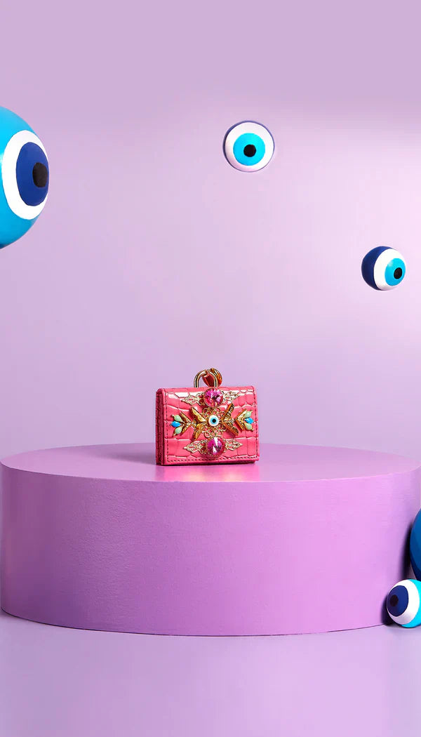 Armadill - Pink Flambe Bag