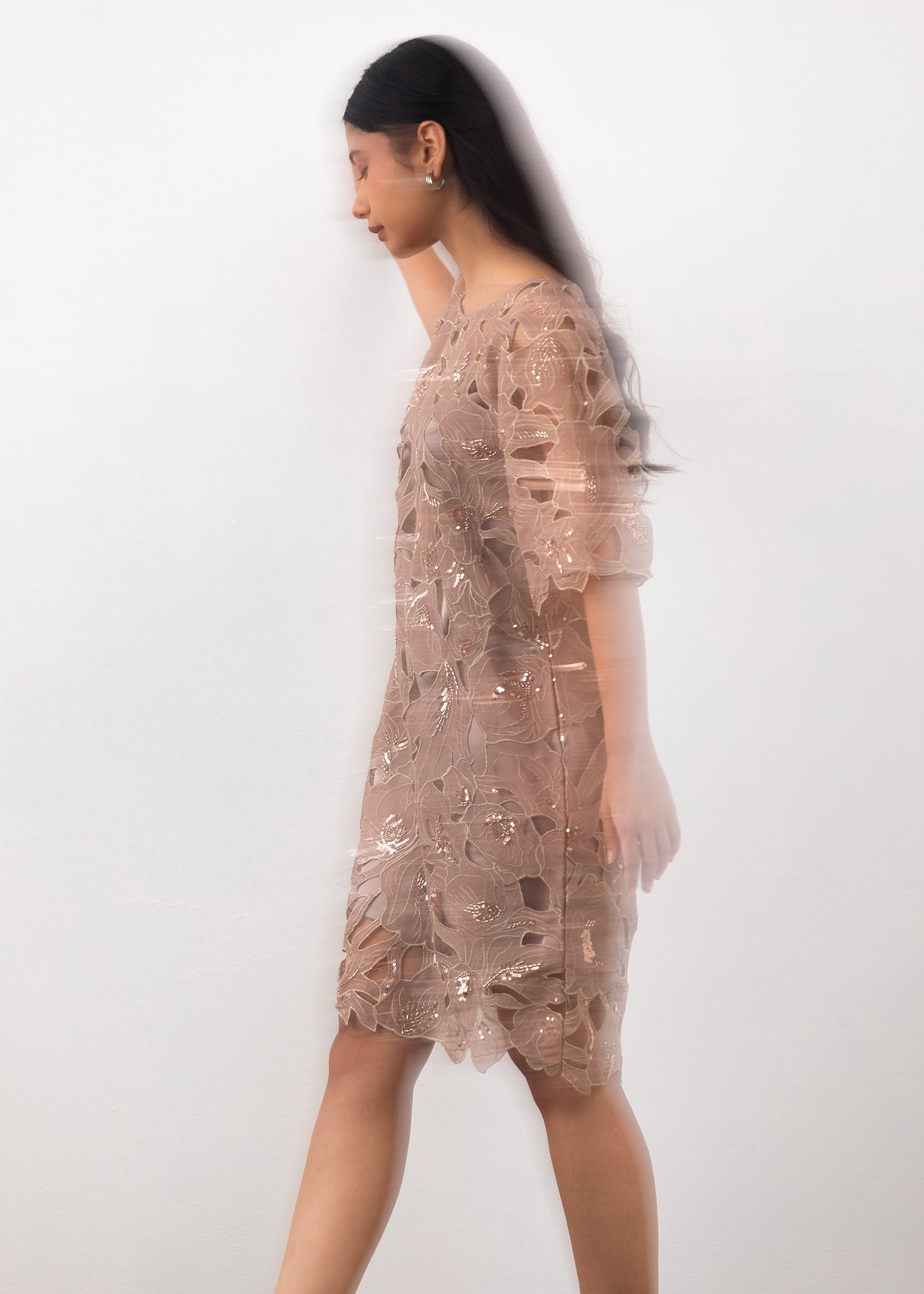 Cutwork Dress