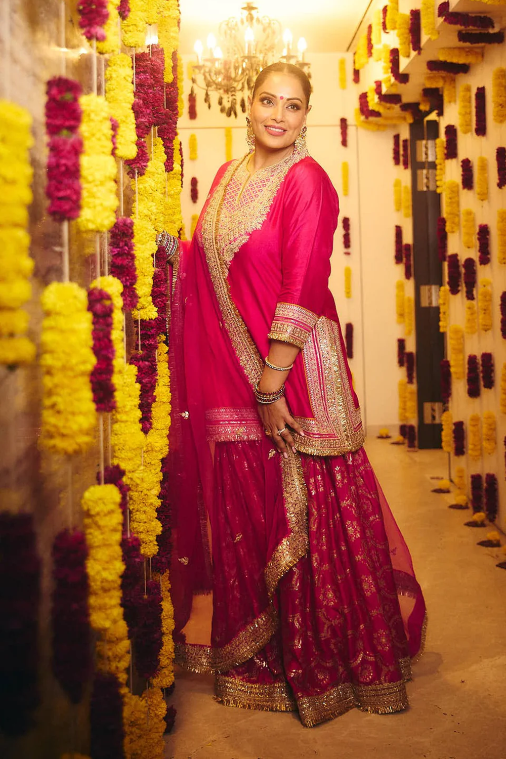 Bipasha Basu in Shahida Sharara Set