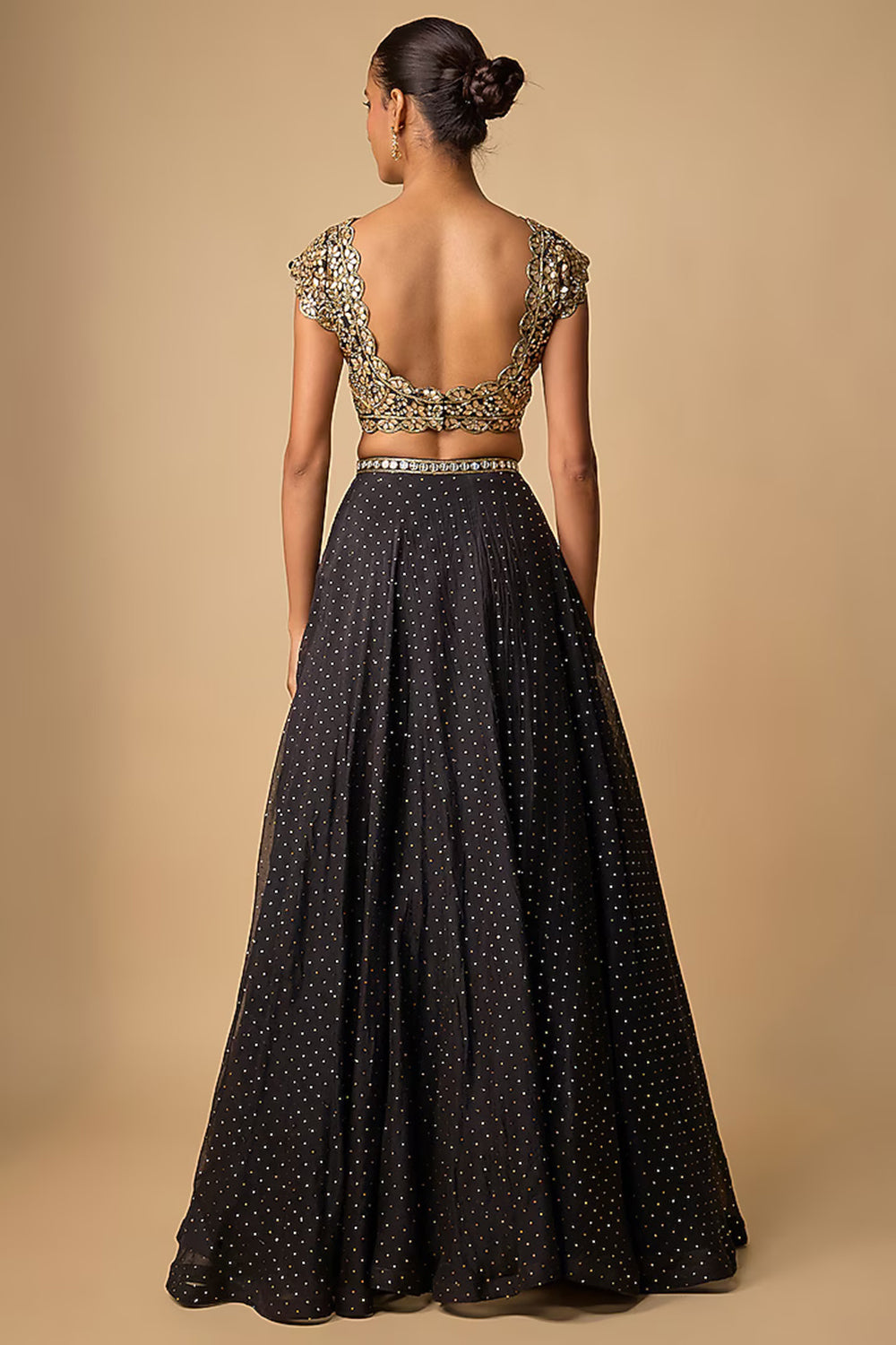 Black Lehenga Set
