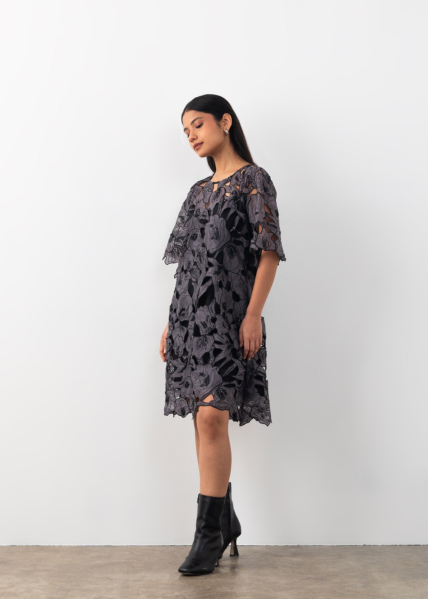 Cutwork Dress