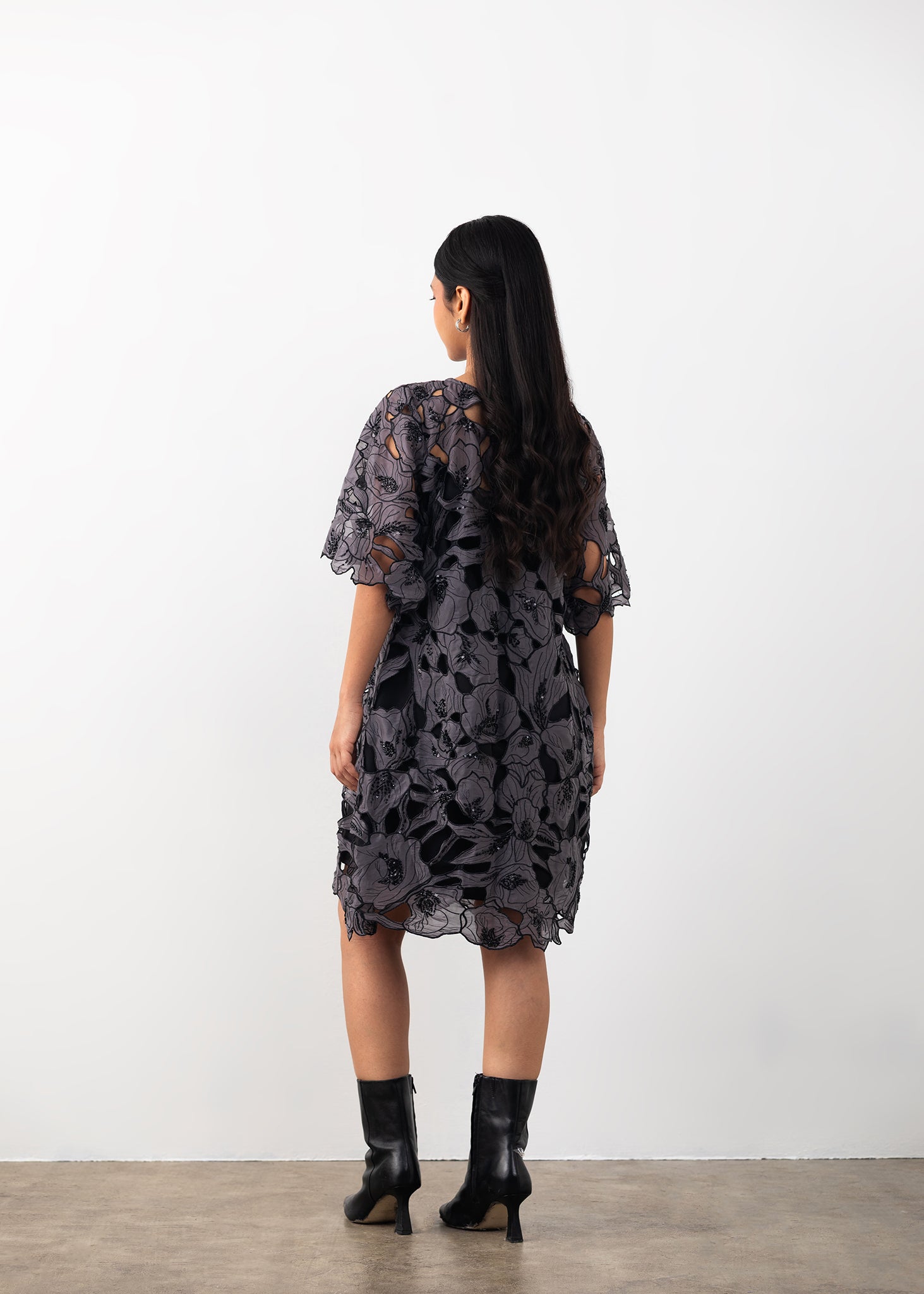 Cutwork Dress
