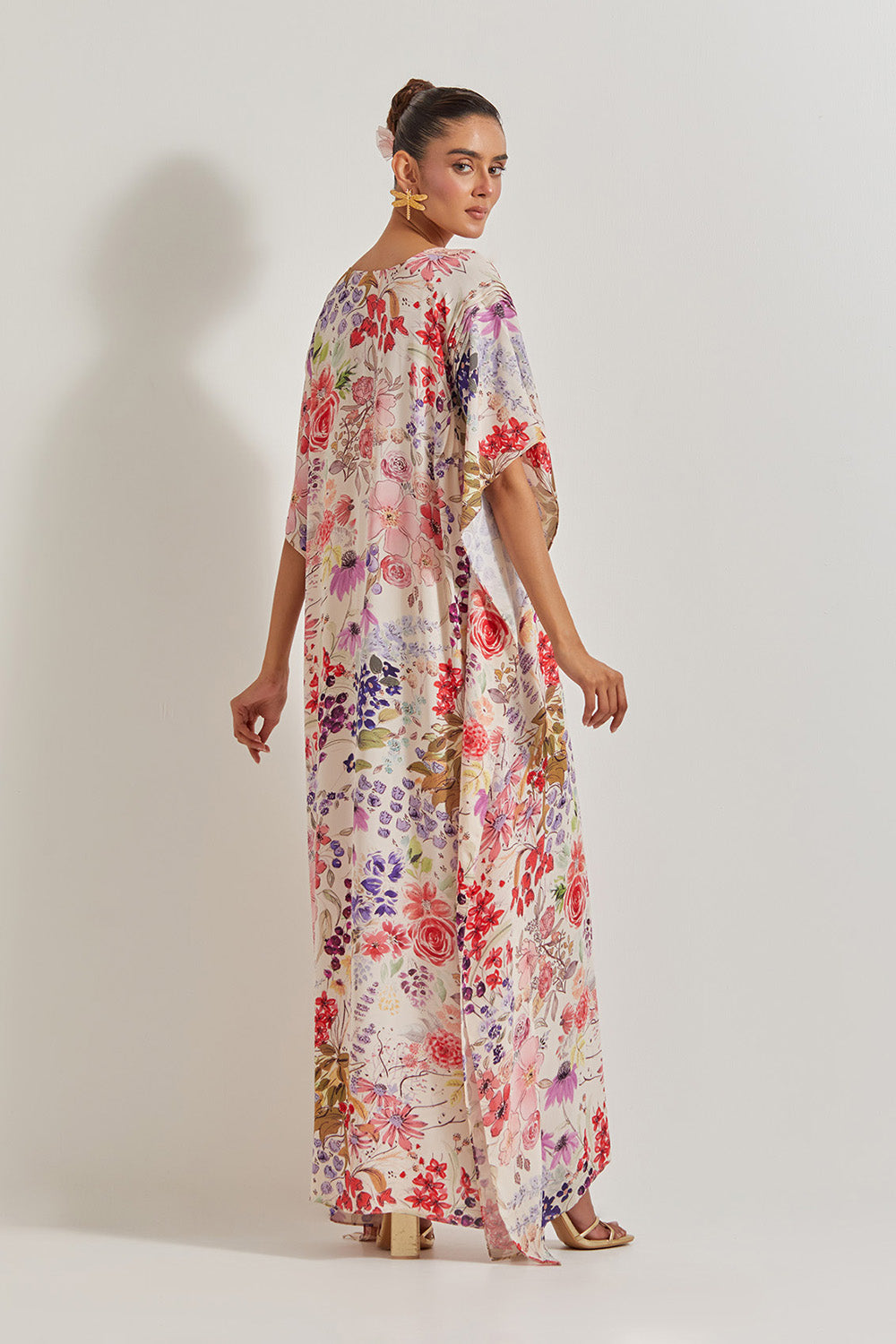 Blooming Burst Kaftan Dress