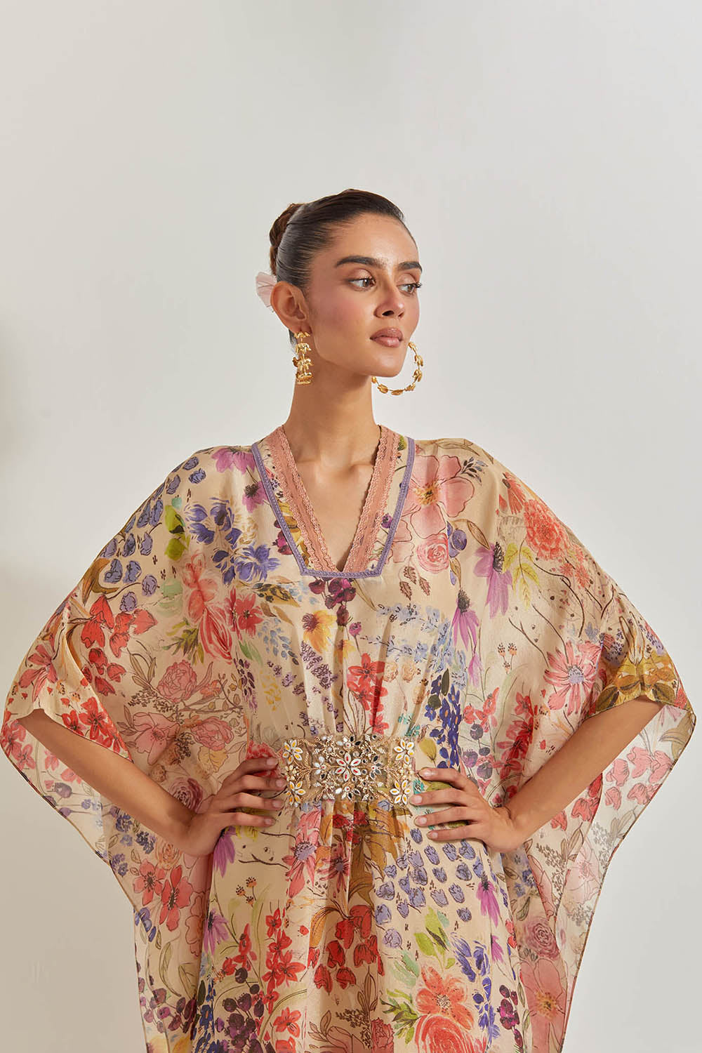 Blooming Burst Kaftan