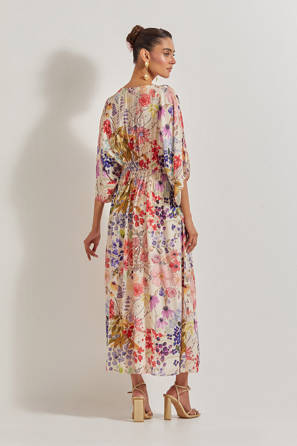 Blooming Burst Rayon Dress