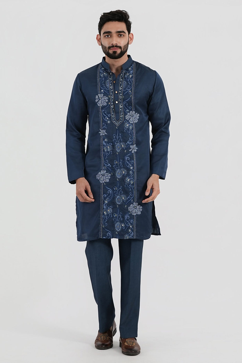 Blue Dahlia Kurta Set