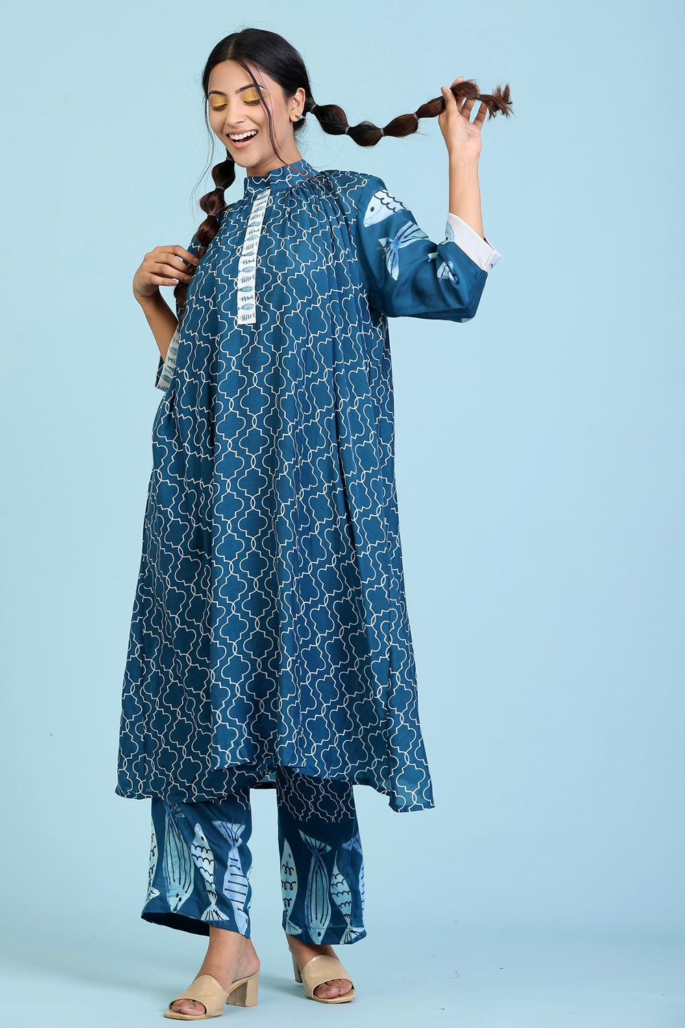 Blue Kurta Set