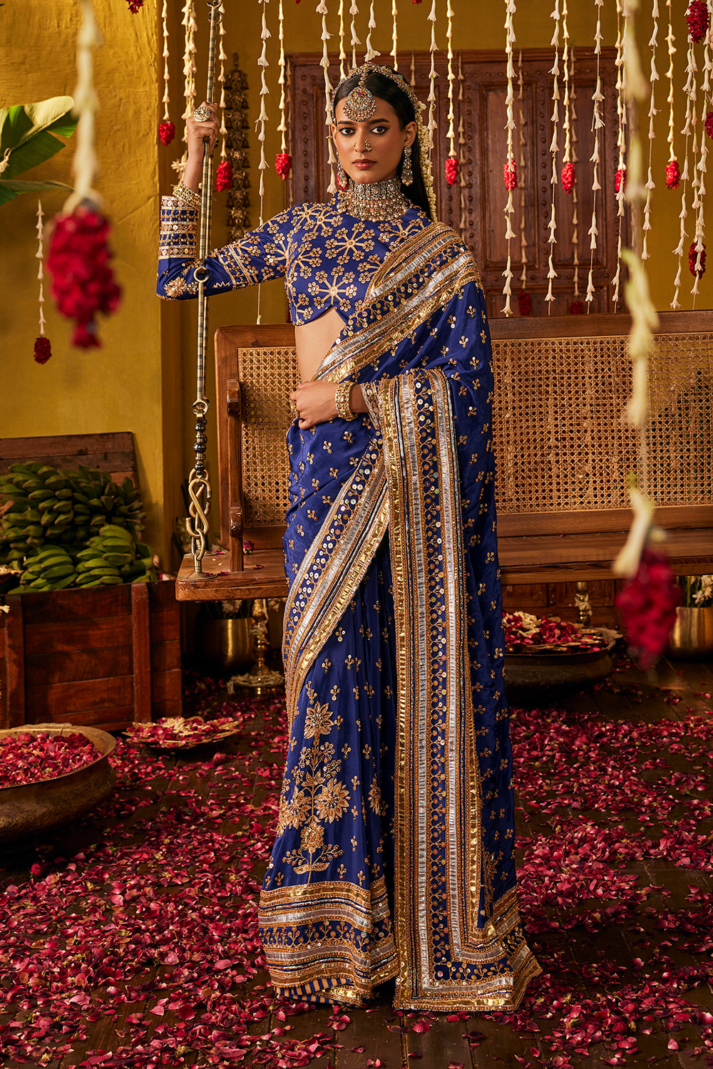 Blue Sarees