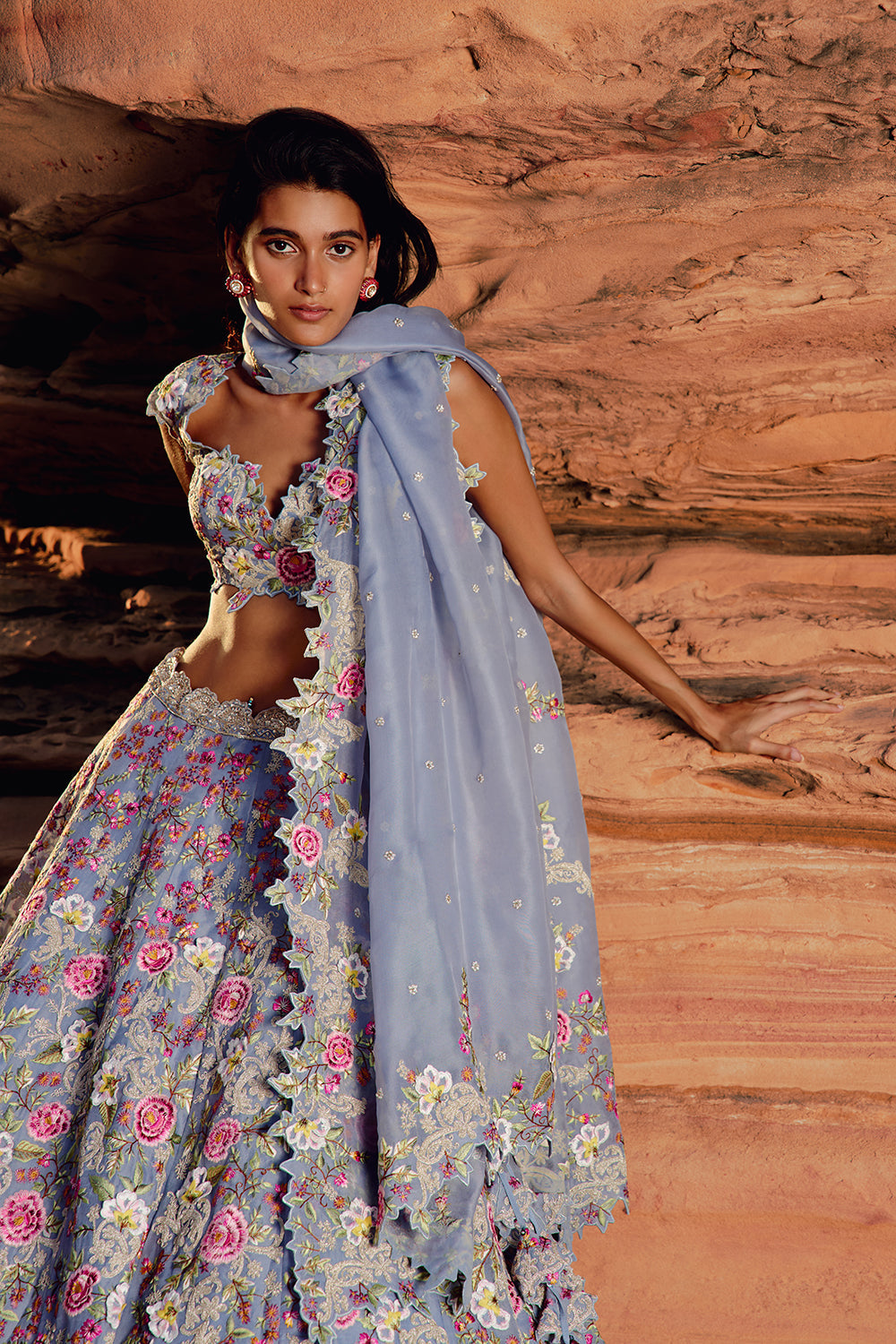 Blue Umang Lehenga Set