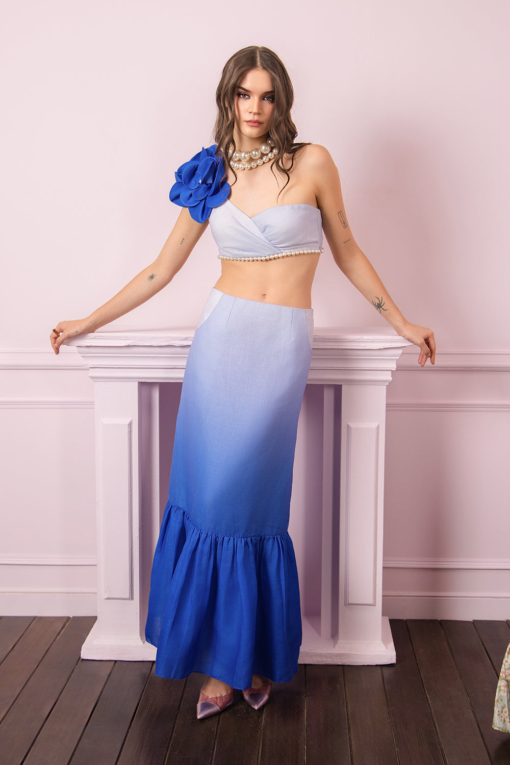 Bluebell Ombre Skirt set