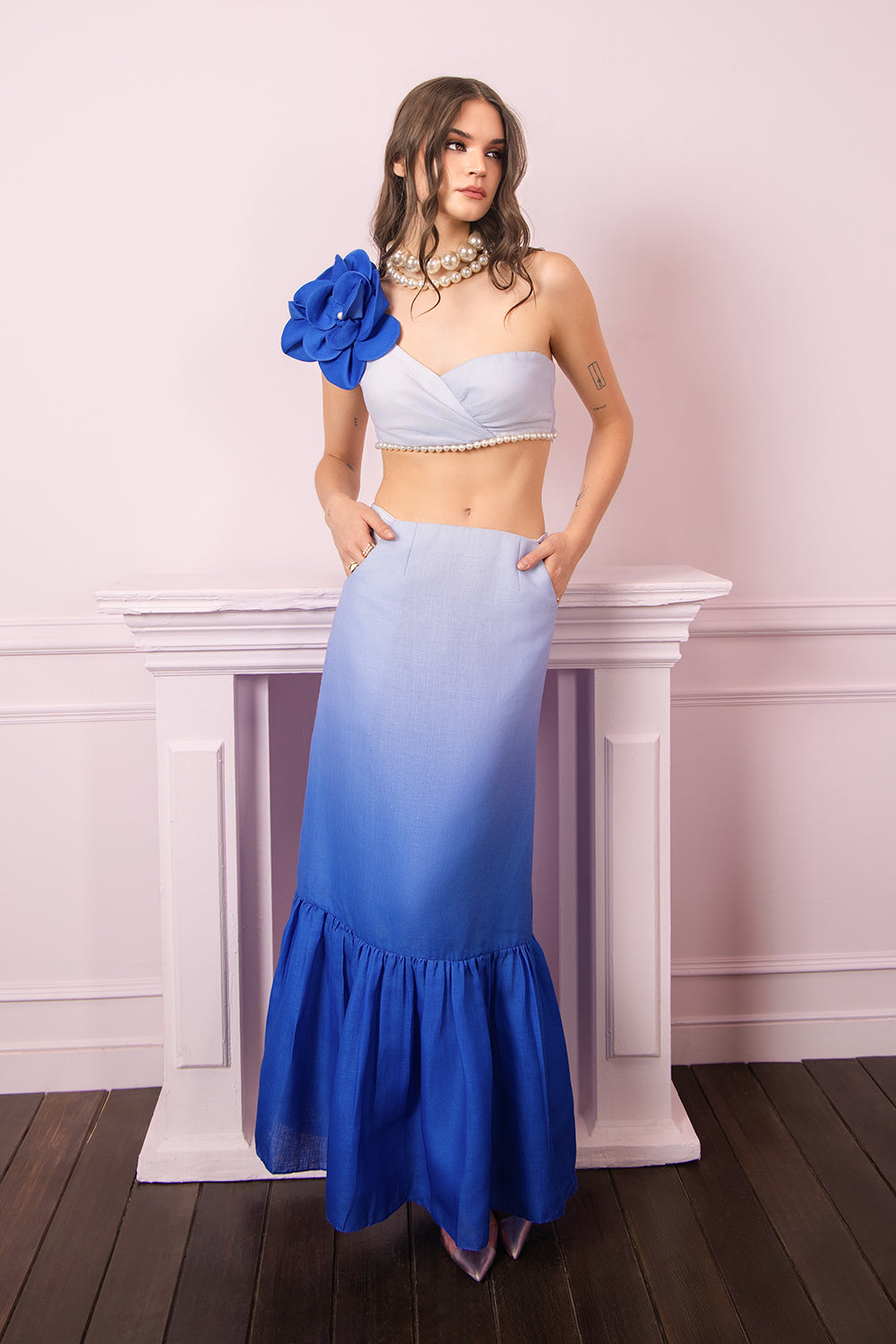 Bluebell Ombre Skirt set