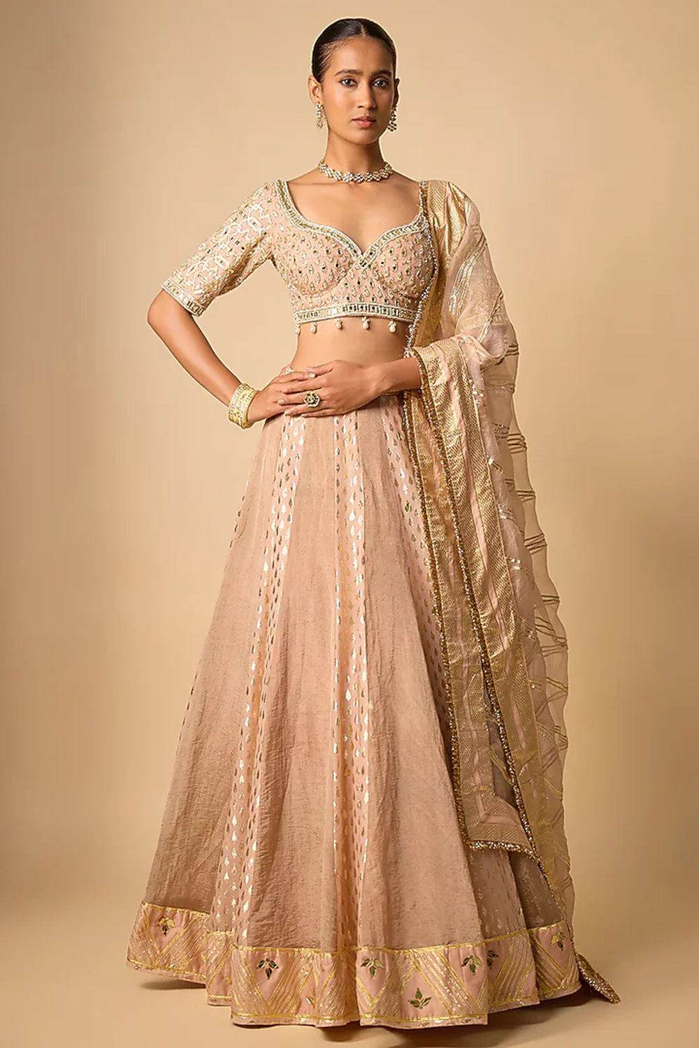 Blush Lehenga Set