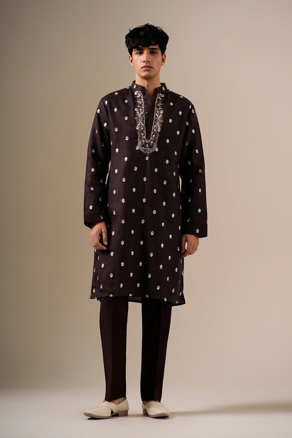 Cacao Majesty Kurta Set