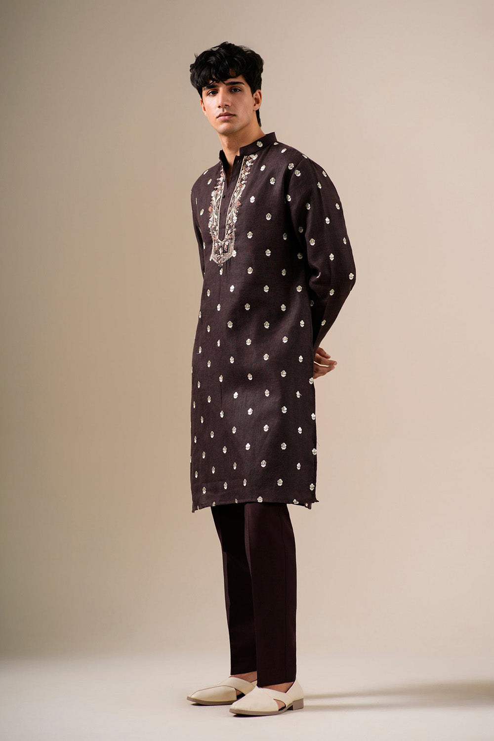 Cacao Majesty Kurta Set