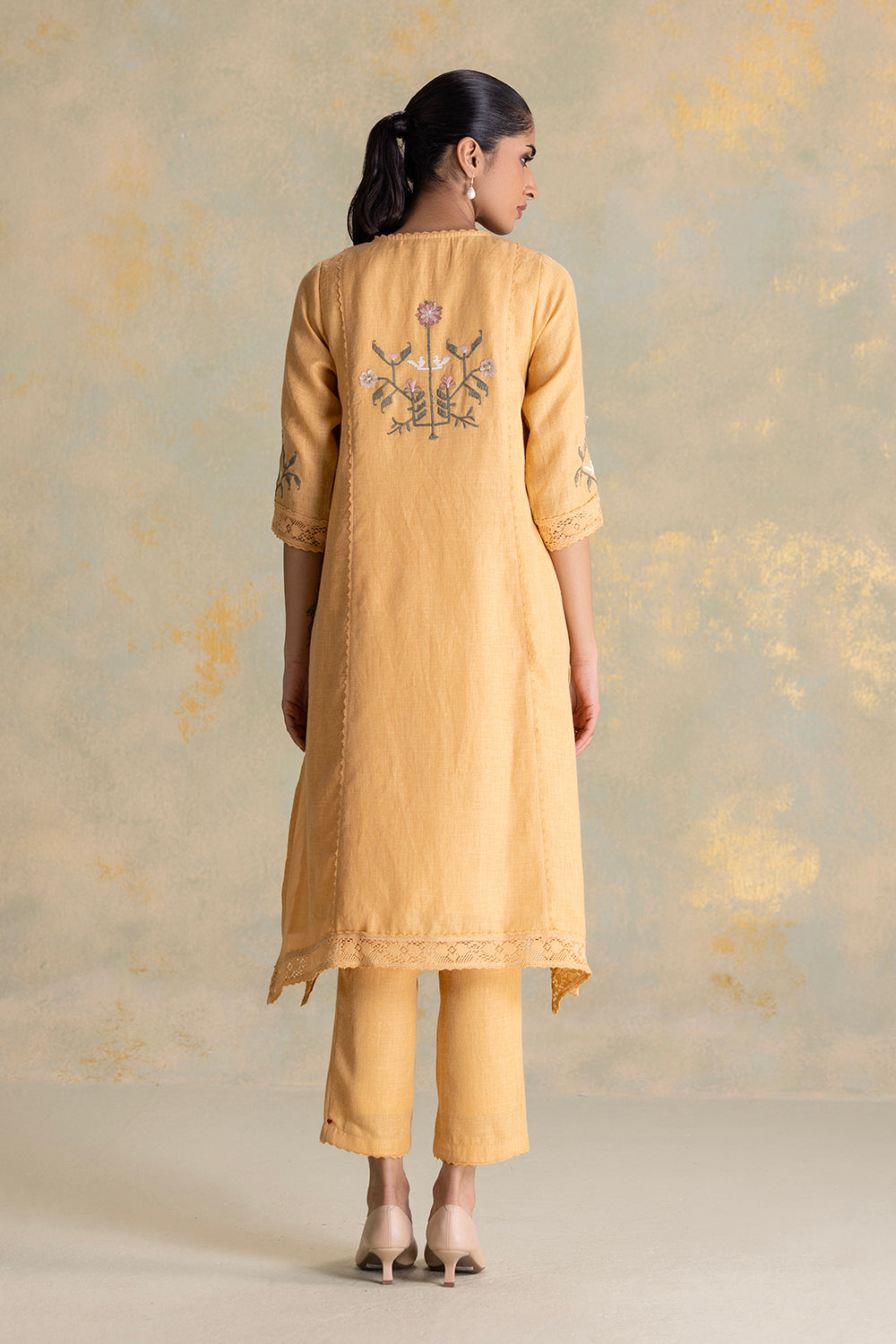 Candlelit Blooms Fly Free Tunic Set