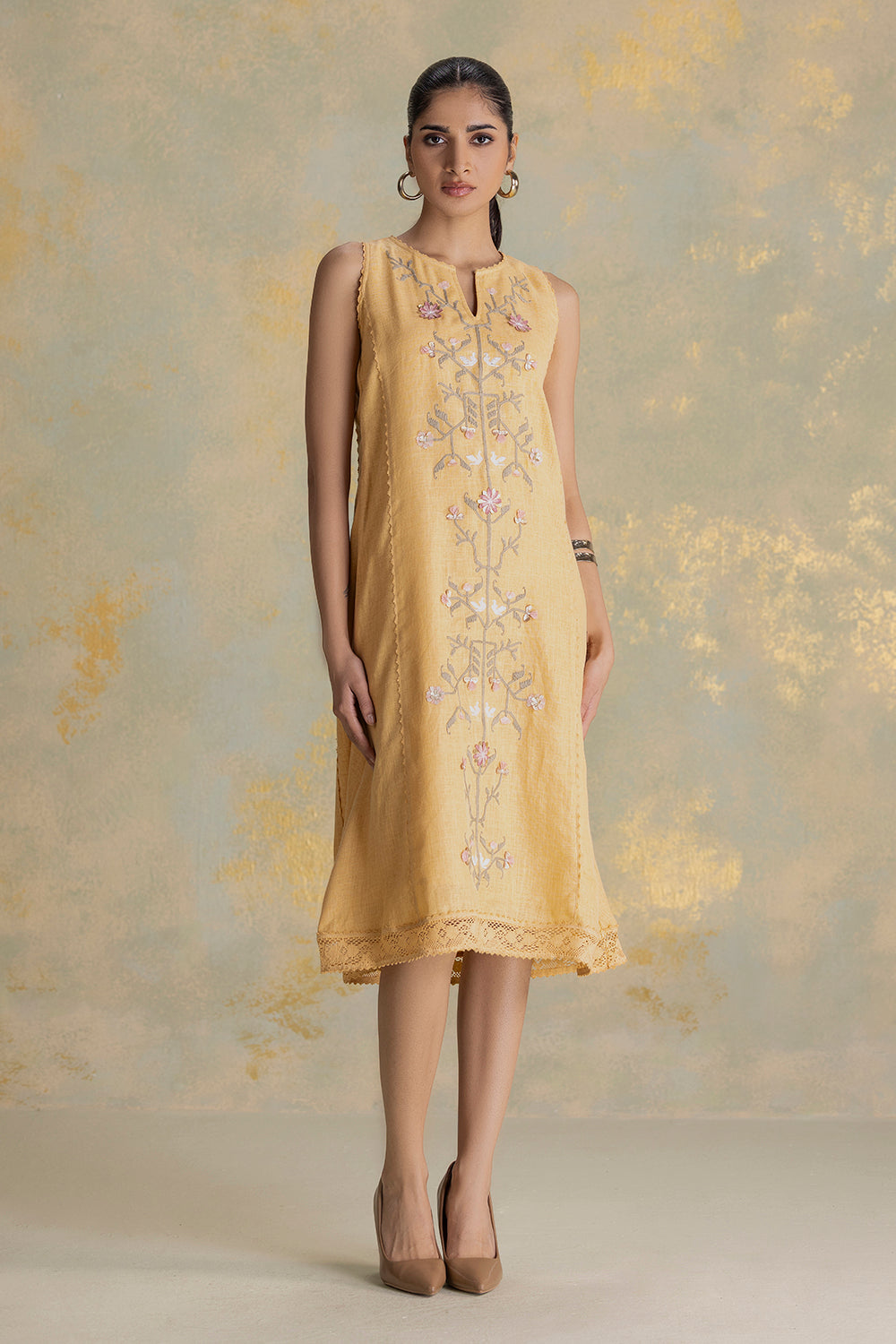 Candlelit Blooms Nirva Dress