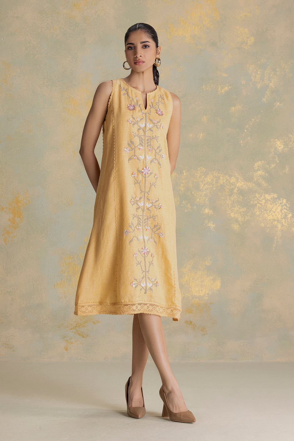 Candlelit Blooms Nirva Dress