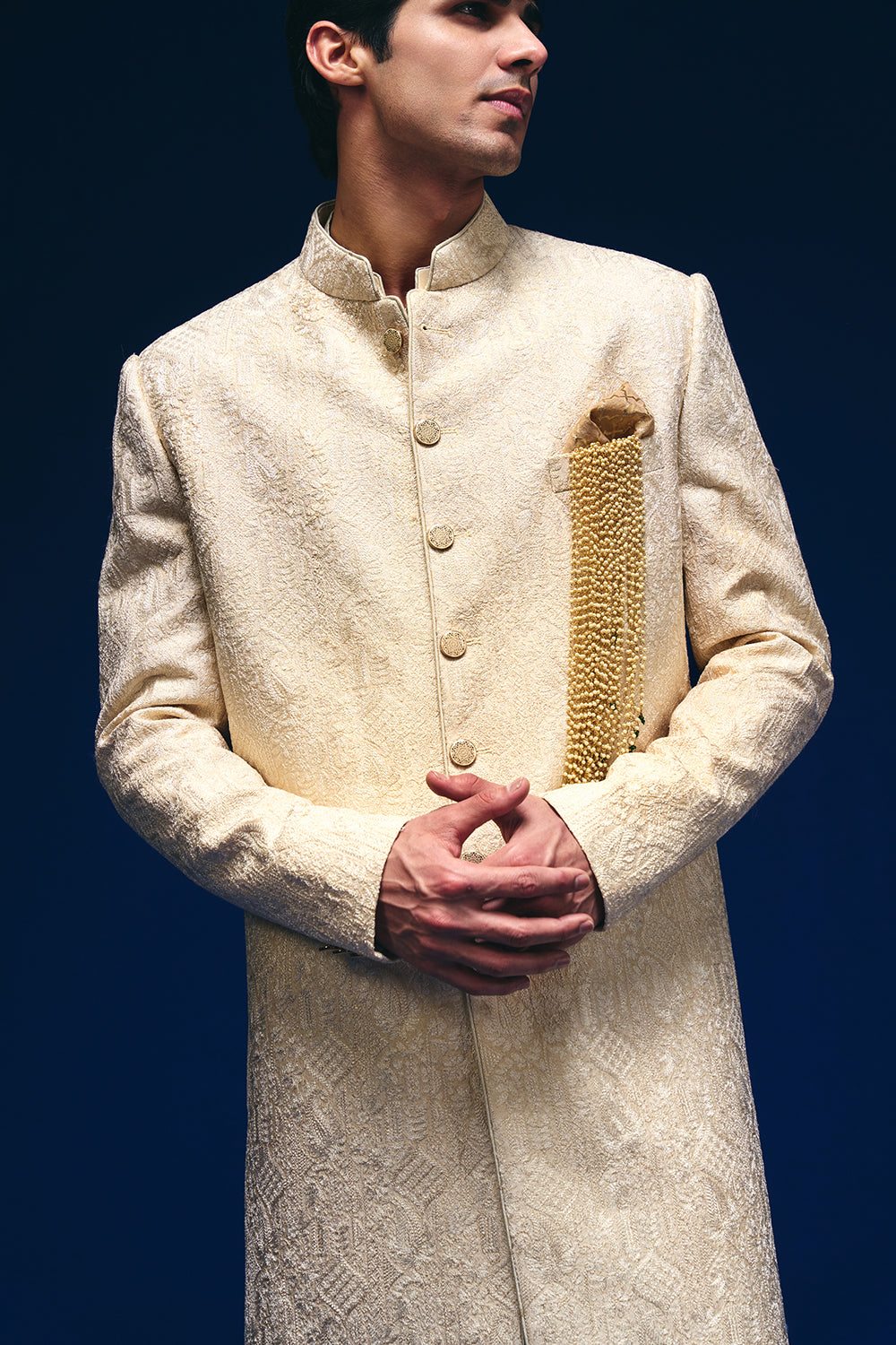 Chintz Achkan Set