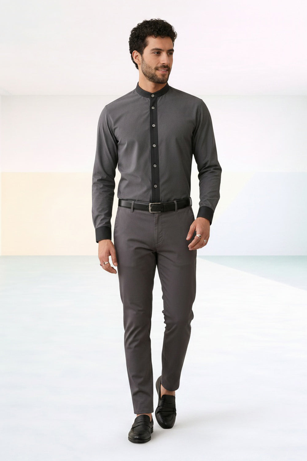 Colour Block Shirt - Callan