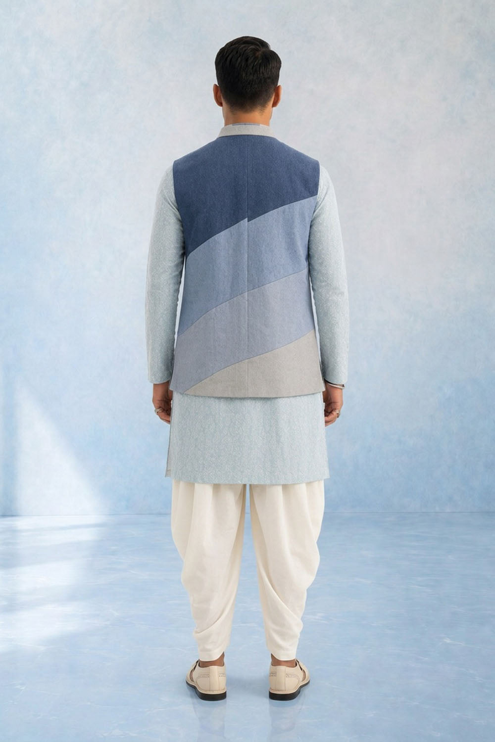 Colour Blocked Bandhi - Tai