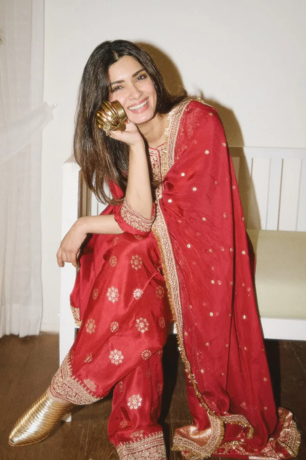 Daina Penty in Misha Farshi Set