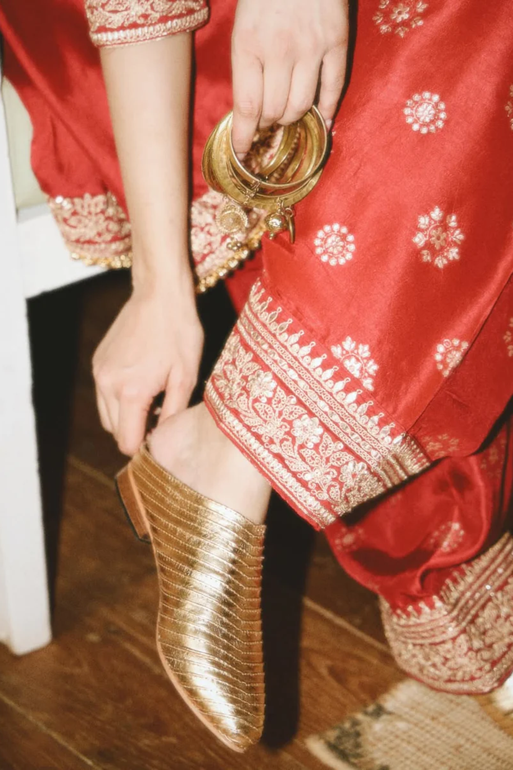 Daina Penty in Misha Farshi Set