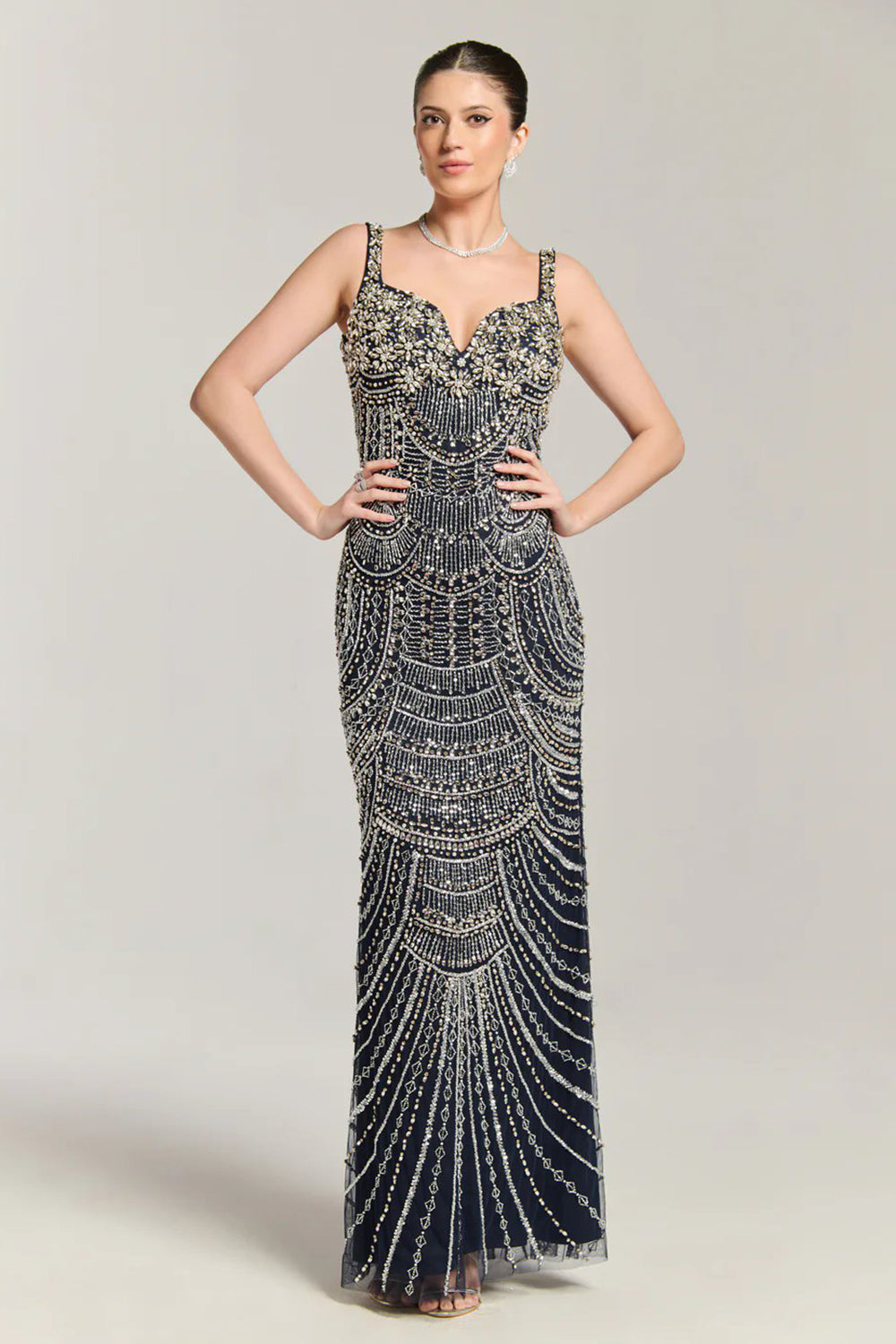 Diamond Studded Maxi