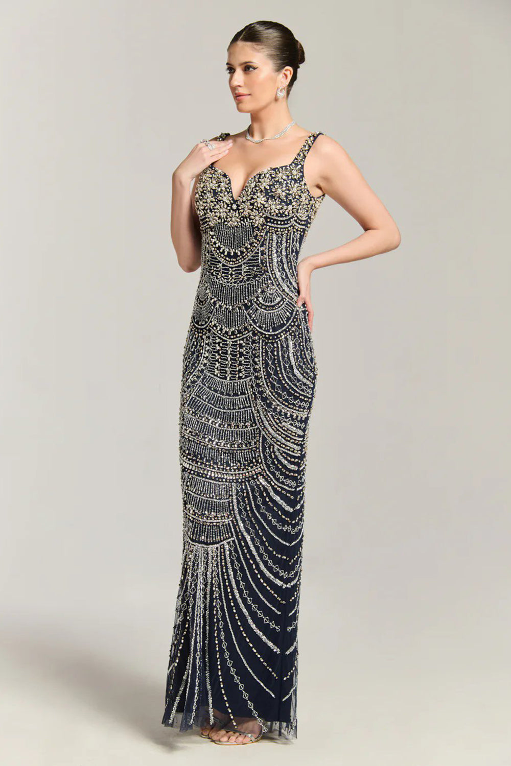 Diamond Studded Maxi