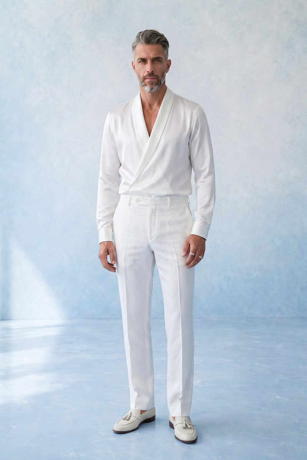 Draped Shirt - Auric