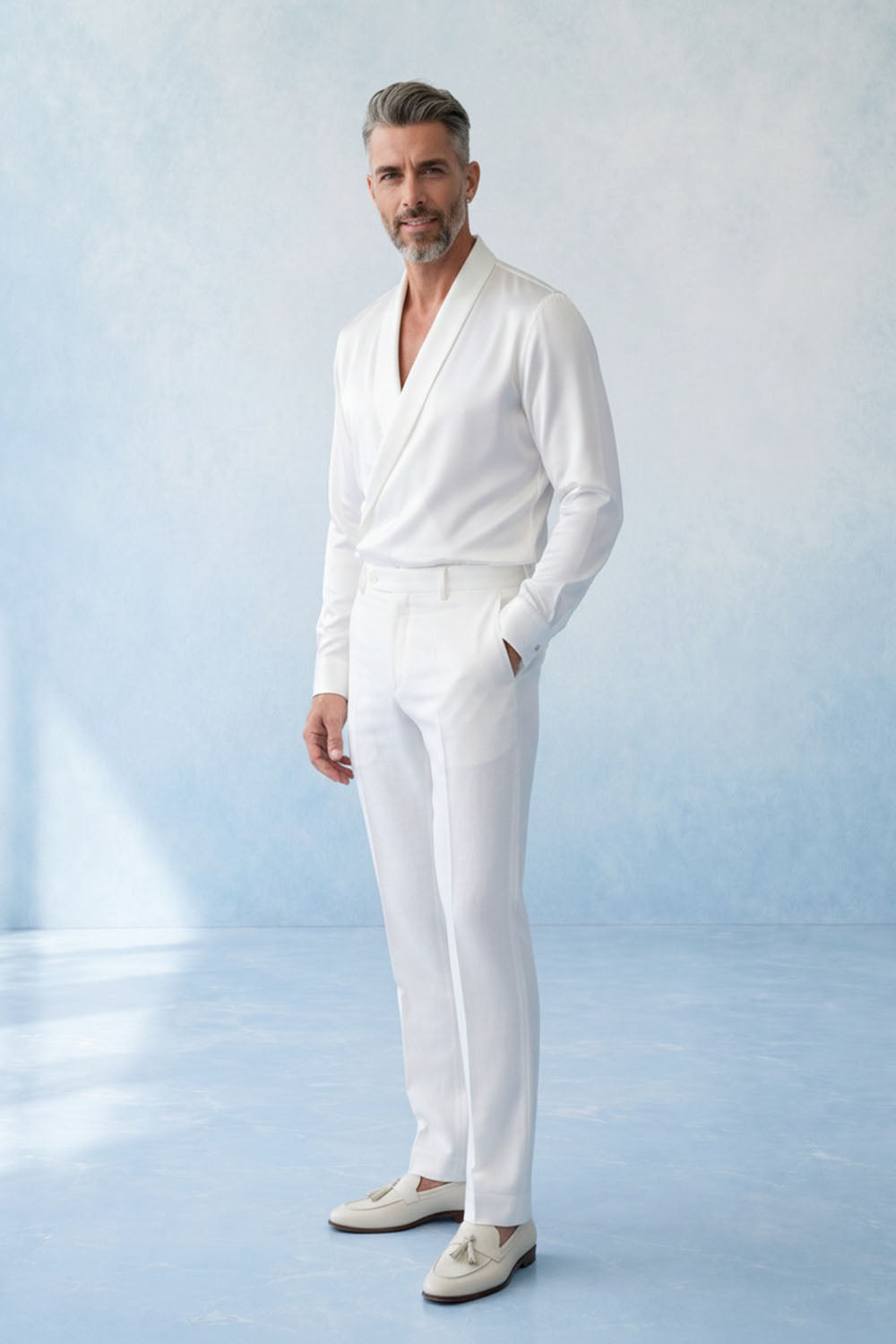 Draped Shirt - Auric