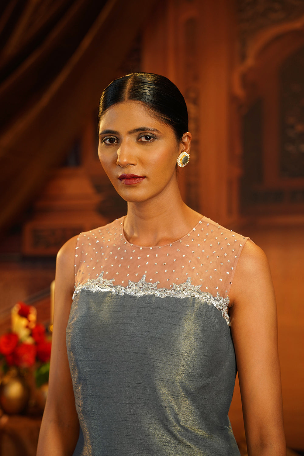 Dual Tone Of Grey Coord Set