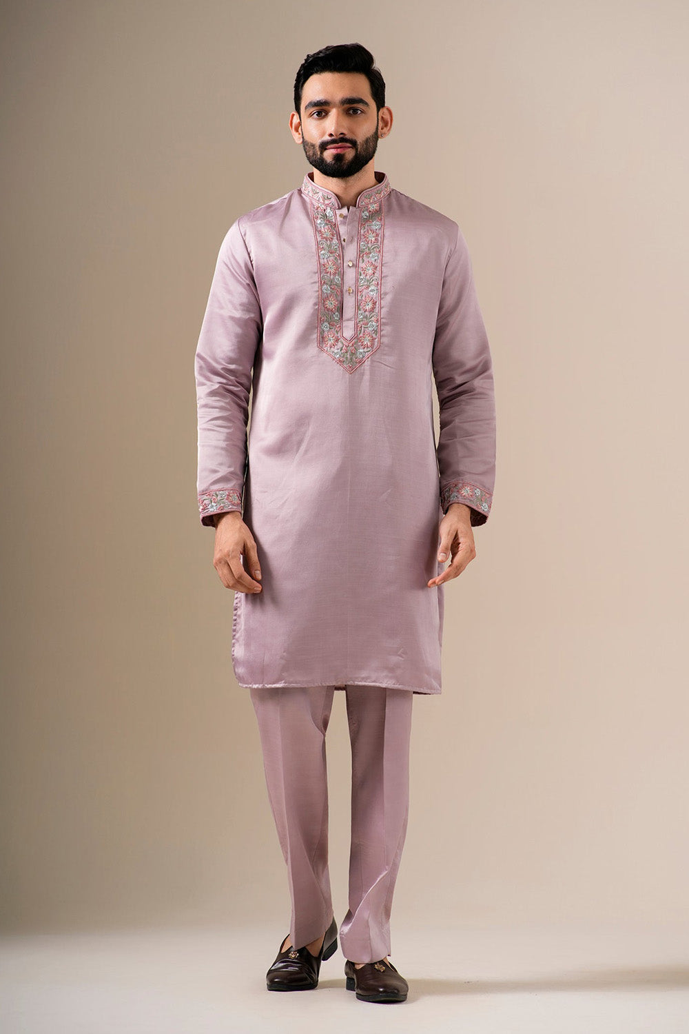 Dusky Rose Jardin Kurta Set