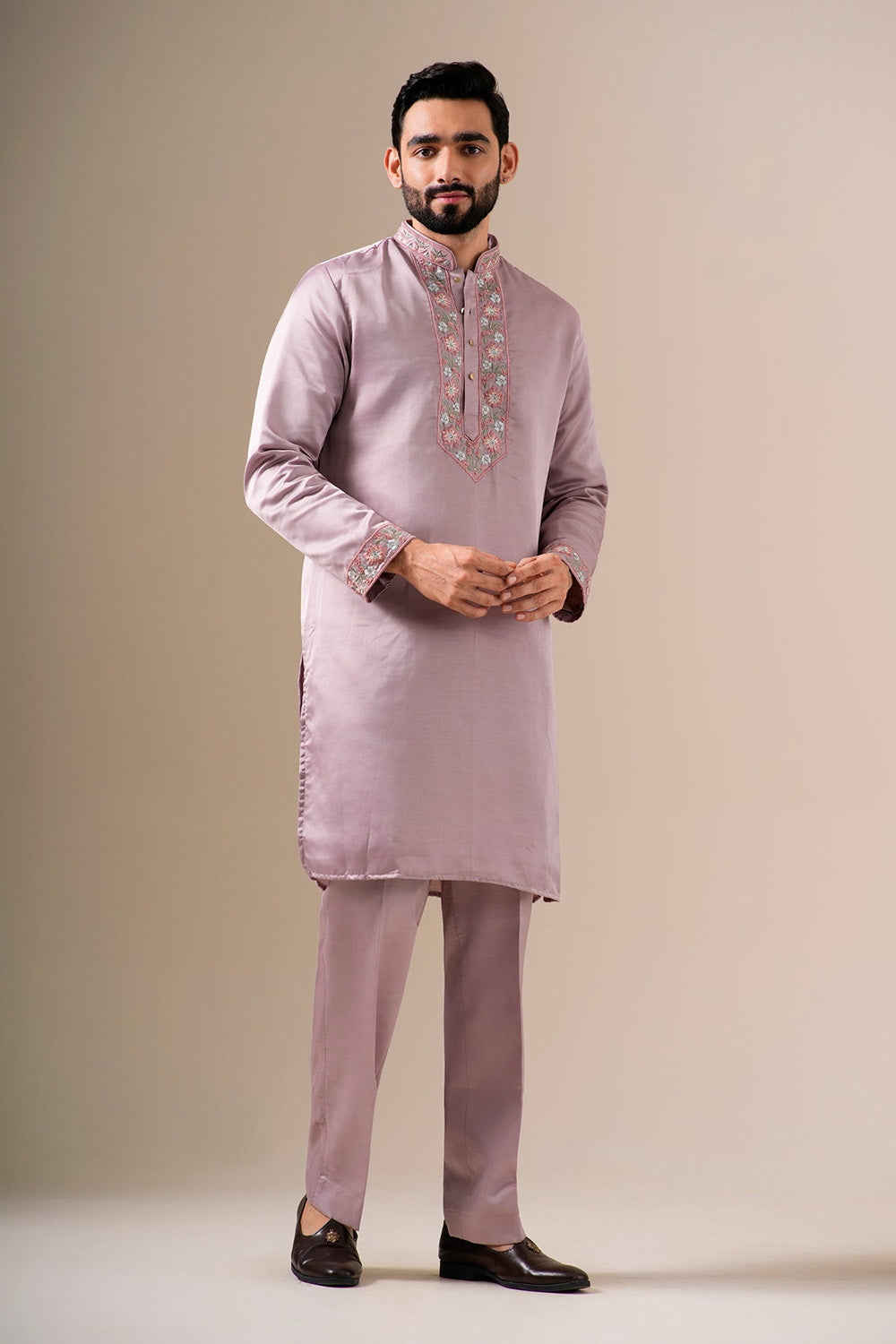 Dusky Rose Jardin Kurta Set