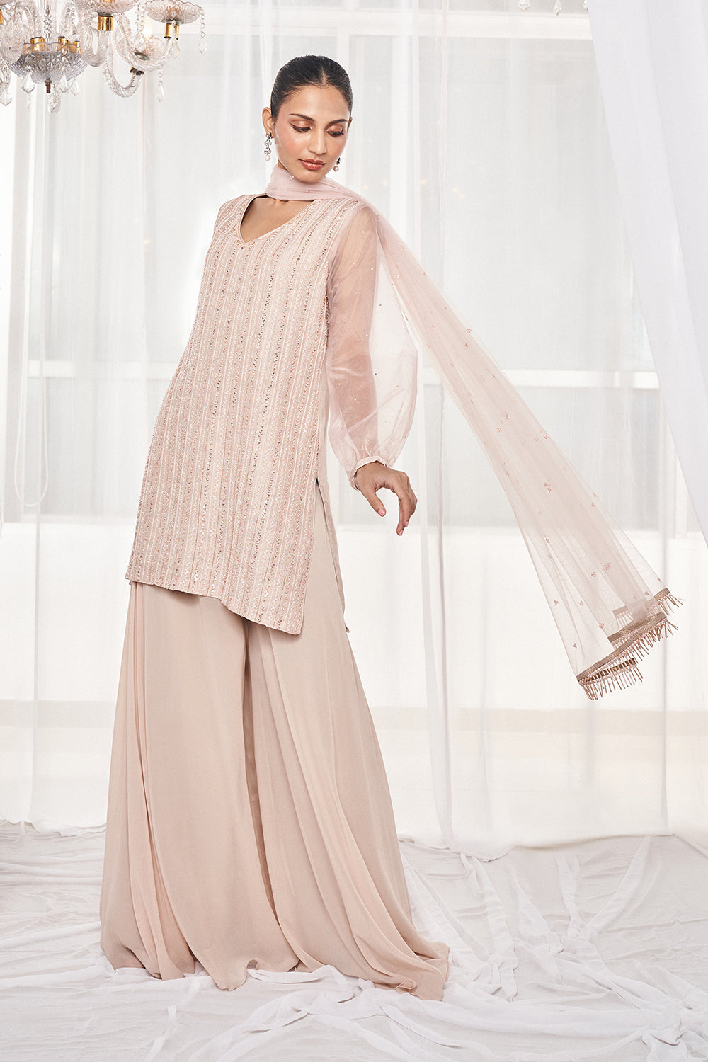Dusty Beige Pant Set