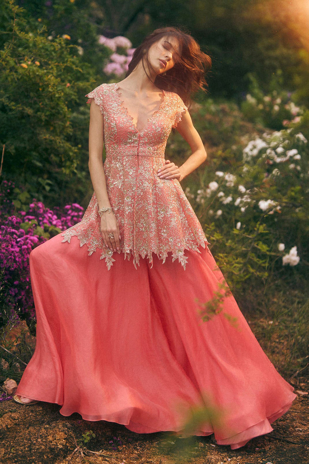 Ember Peplum Set