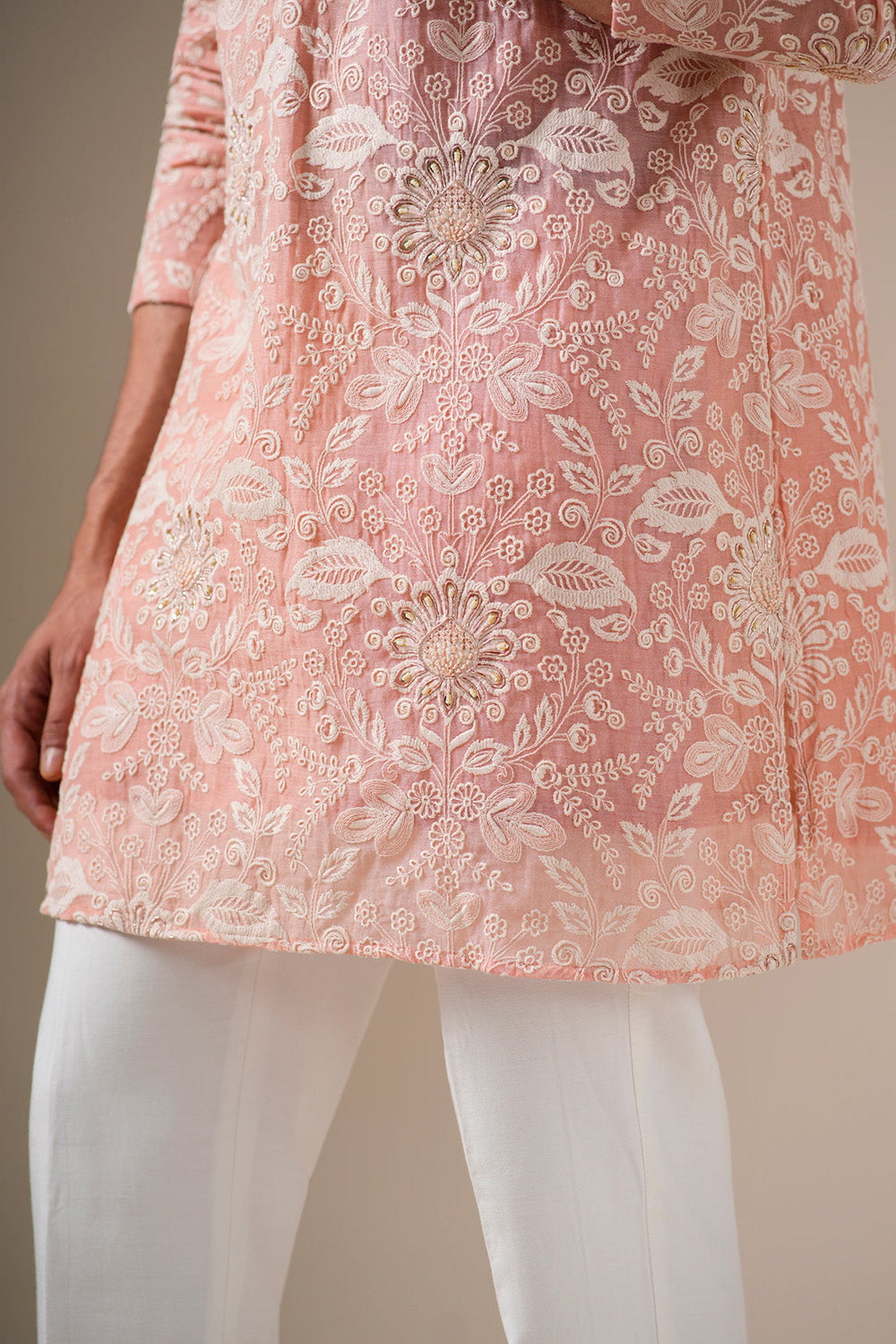 Floral Blush Kurta Set