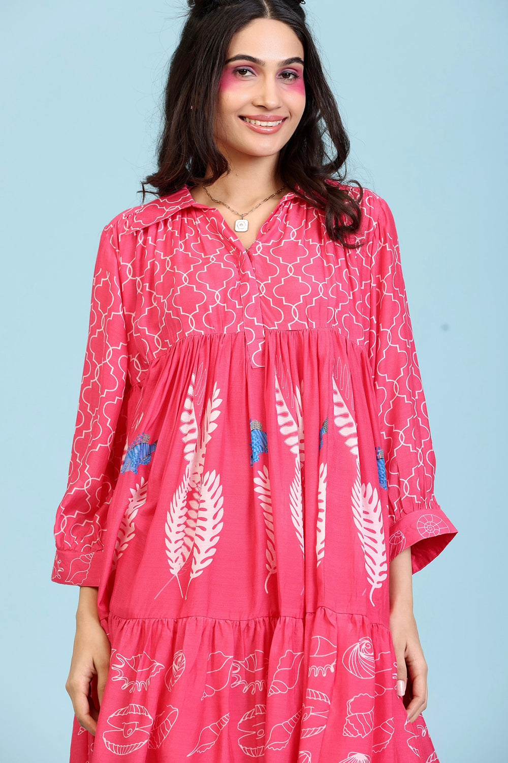 Fushcia Dress