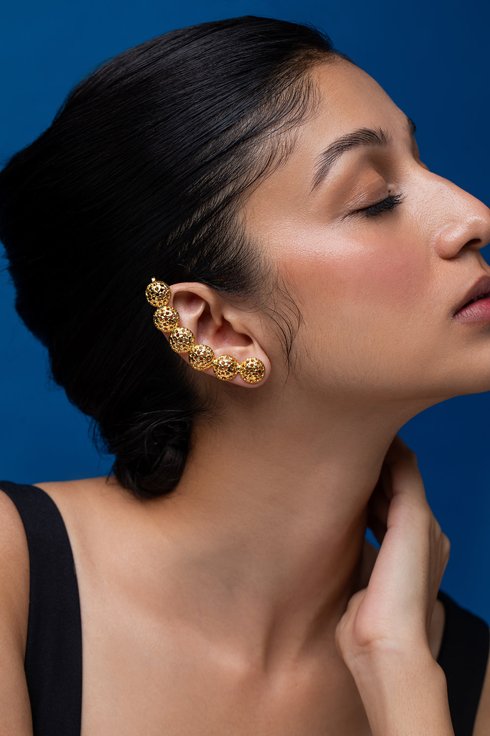 Golden Flare Ear Cuff